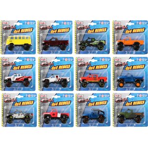 Maisto auto 4x4 rebels 11,4cm