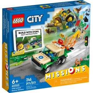 LEGO 60353 villieläinten pelastustehtävä