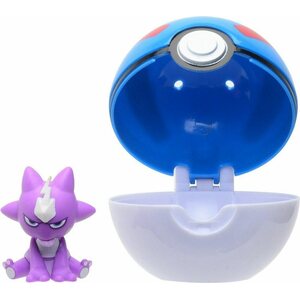 Pokemon clip n go toxel&great ball