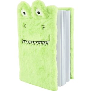 Pörröinen krokotiili muistikirja