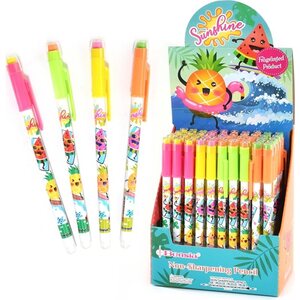 Lyijykynä tuoksuvalla pyyhekumilla