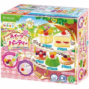 Kracie tea-party DIY karkkisetti