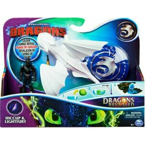 Dragons hiccup & lightfury