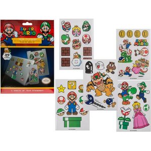 Super Mario tech stickers setti