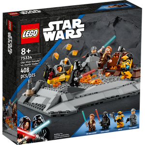 LEGO 75334 obi-wan kenobi vs darth vader