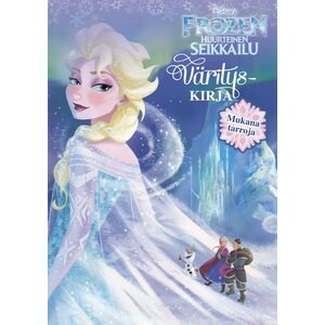 Frozen Huurteinen seikkailu värityskirja ja tarroja