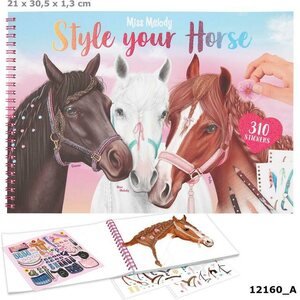 Miss melody stailaa hevosesi värityskirja