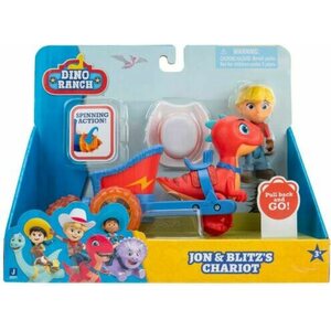 Dino Ranch Kulkuneuvosetti Jon ja Blitz