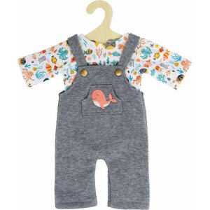 Heless Nuken haalari ja pusero veikeä valas 35-45 cm