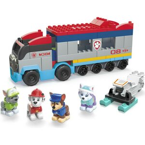 Mega bloks ryhmä hau paw patroller hau-vaunu rakennussarja