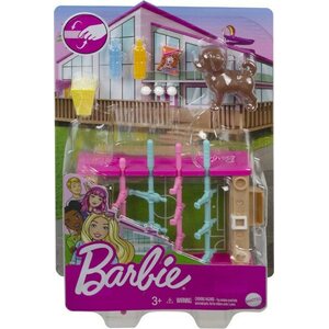 Barbie jalkapallo pöytäpeli ja koira