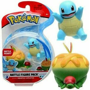 Pokemon batlle hahmo squirtle + appletun
